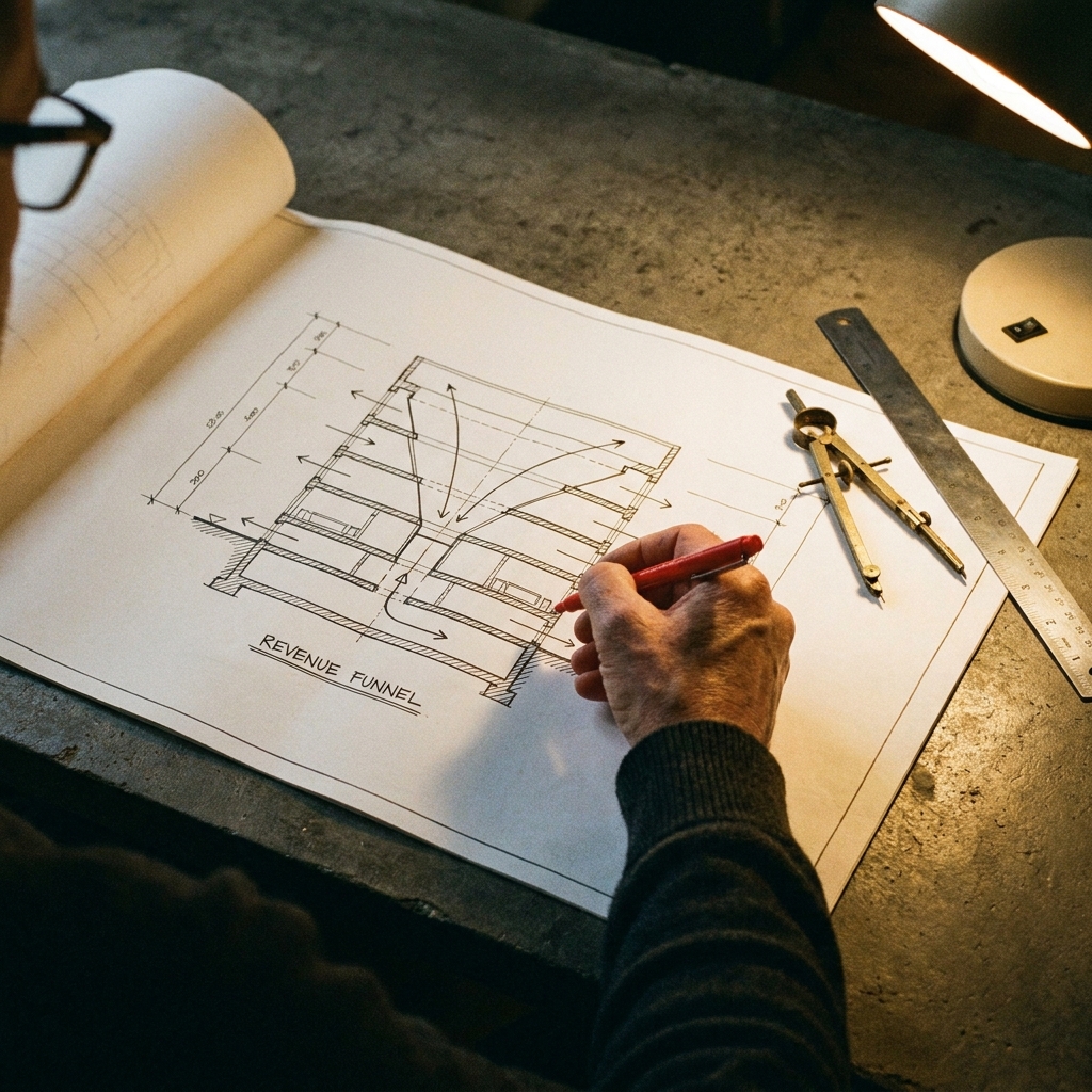 Blueprint of a shoot